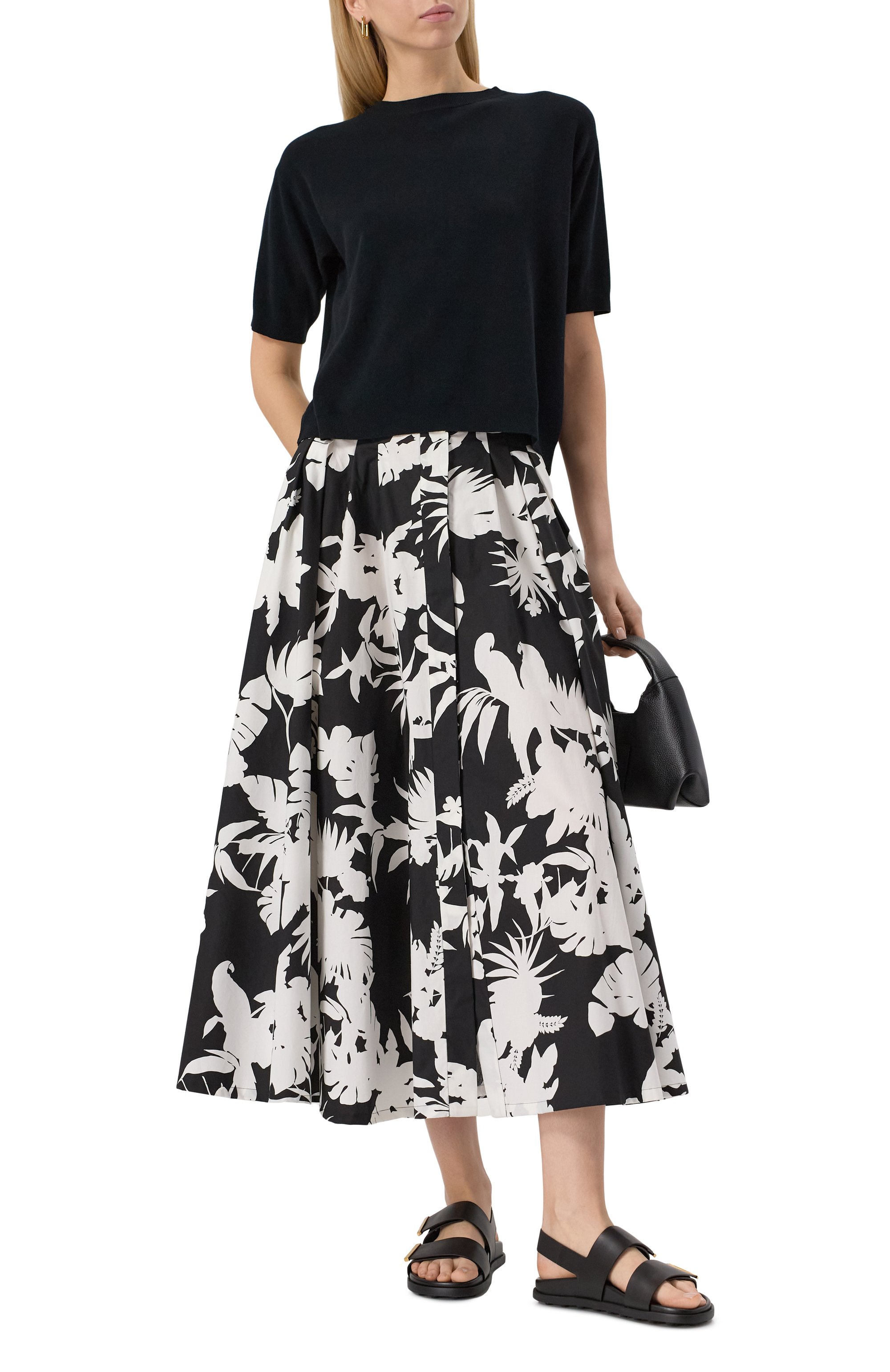 Кожаные сандалии TOD’S, арт. XXW68K0JE60N6M, фото 2