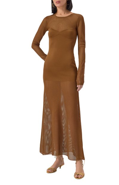 Платье из в�искозы ZEYNEP ARCAY, арт. SS25DR14, фото 3