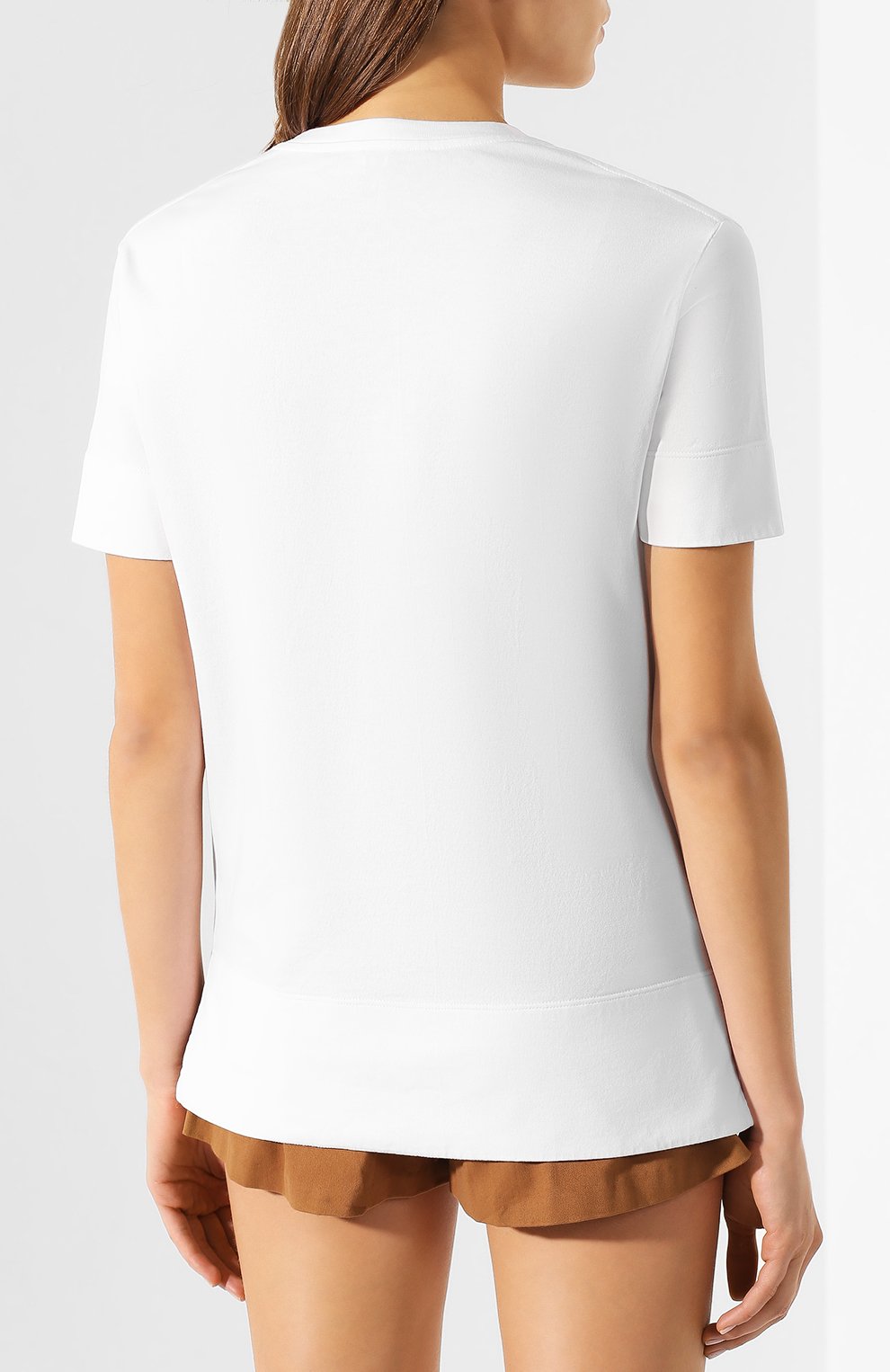 Хлопковая футболка STELLA MCCARTNEY, арт. 600419/SNW51, фото 4
