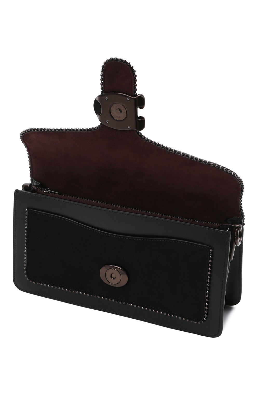 Сумка tabby small COACH черного цвета по цене 54550 руб., арт. 5601, фото 4 Сумка tabby small COACH, арт. 5601, фото 4