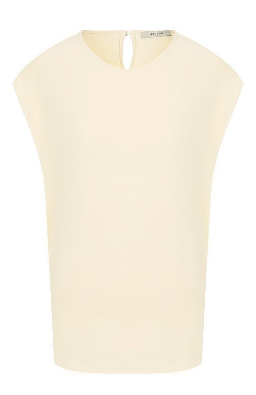 Топ из вискозы ASCENO C0RE_T034F25 Кремовый C0RE_T034F25