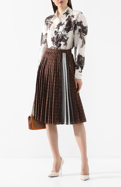 Шелковая рубашка BURBERRY, арт. 8024454, фото 2