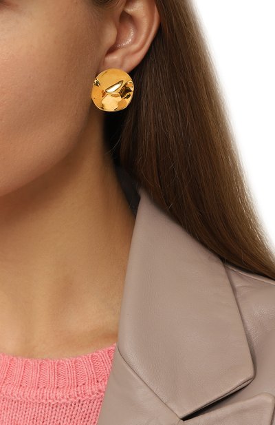 Серьги MS. MARBLE золотого цвета по цене 16200 руб., арт. MM-ELG, фото 2 Серьги MS. MARBLE, арт. MM-ELG, фото 2