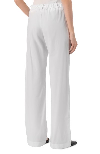 Хлопковые брюки N21 белого цвета по цене 39650 руб., арт. B041/0132, фото 4 Хлопковые брюки N21, арт. B041/0132, фото 4