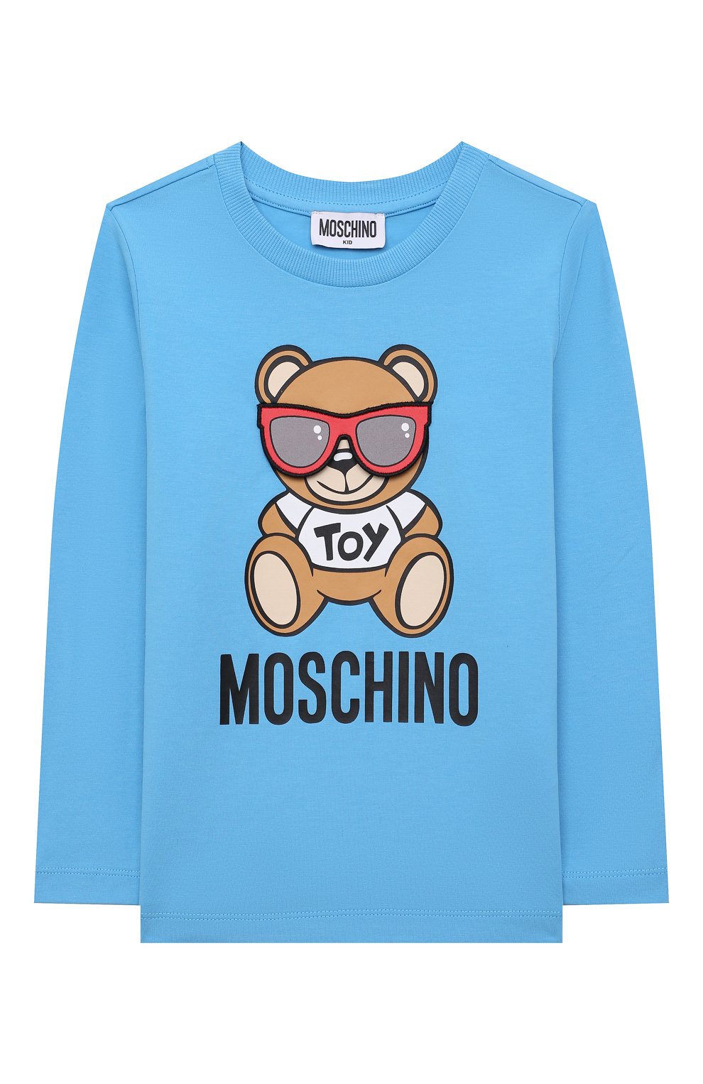 Хлопковый лонгслив MOSCHINO, арт. HW0005/LBA10/4A-8A, фото 1