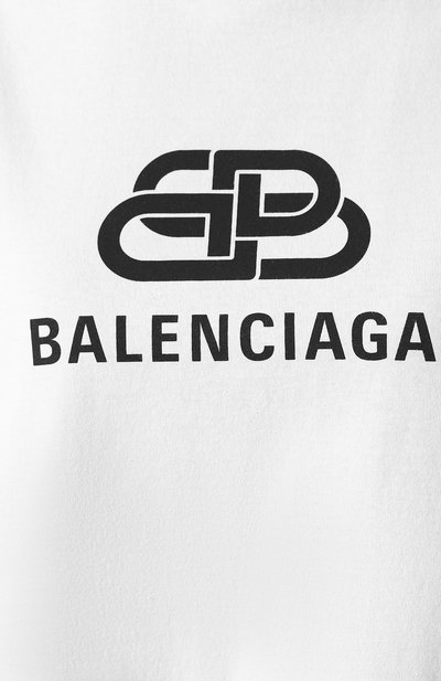 Хлопковая футболка BALENCIAGA, арт. 570813/TEV48, фото 5