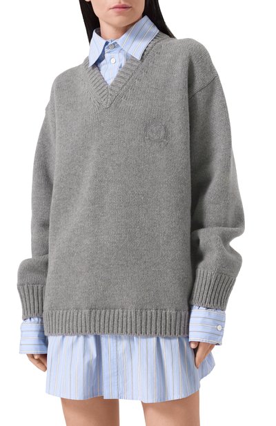 Шерстяной свитер BALENCIAGA, арт. 809510/T1712, фото 3