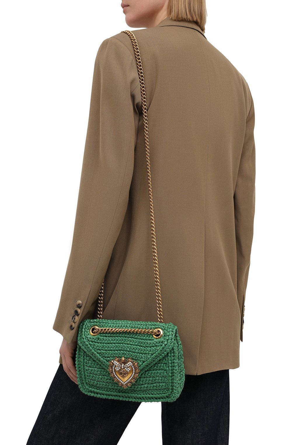 Сумка devotion small DOLCE & GABBANA, арт. BB6641/A0434, фото 5