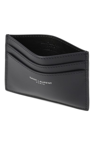 Кожаный футляр  для кредитных карт SAINT LAURENT, арт. 375946/0U90E, фото 3