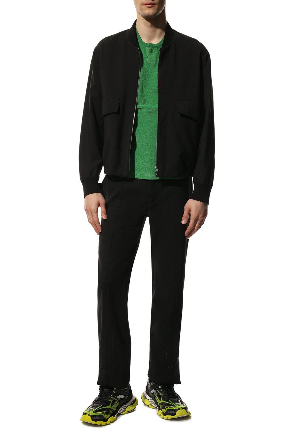 Комбинированные кроссовки track.2 BALENCIAGA, арт. 568614/W2GN3, фото 2