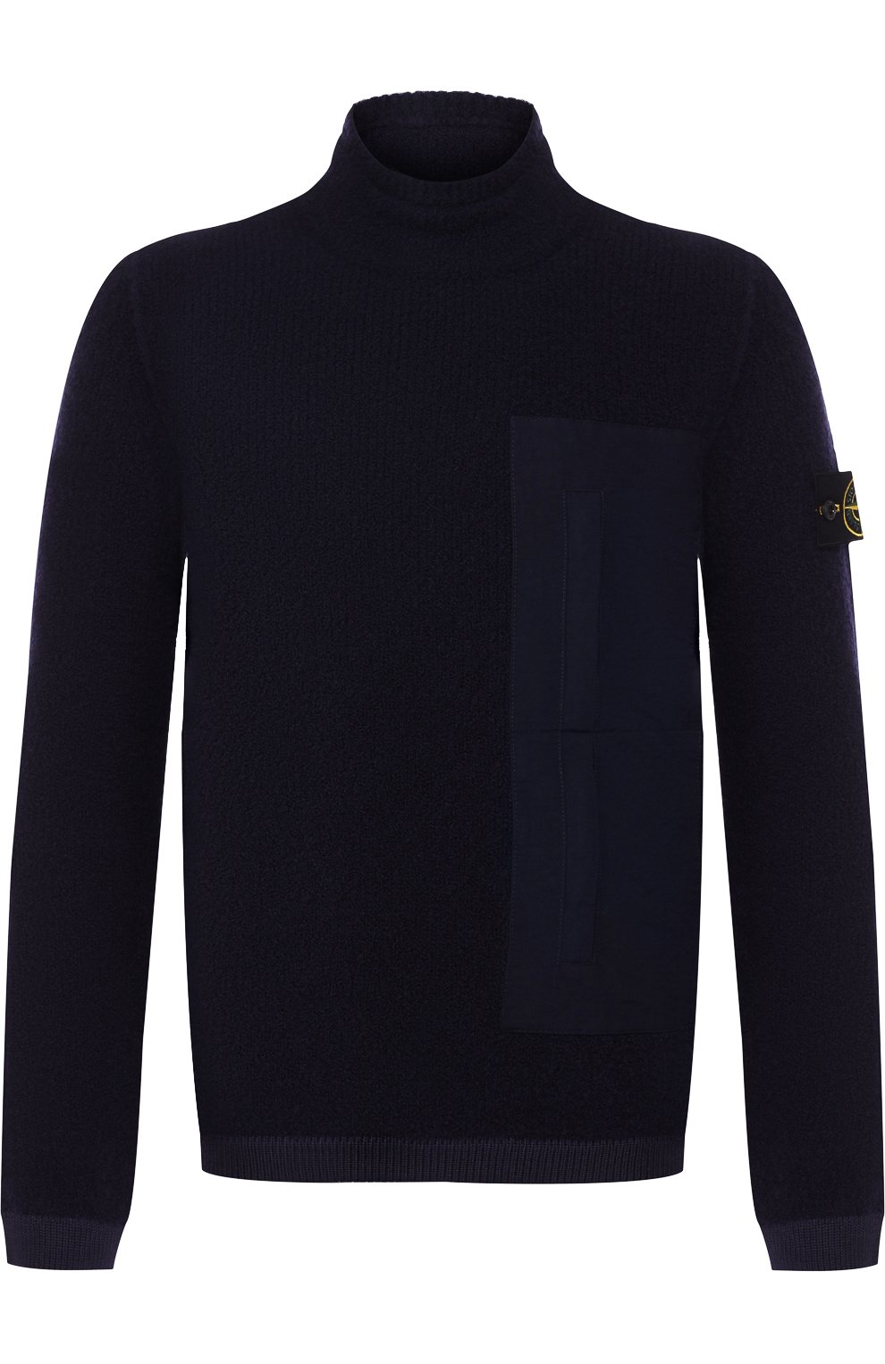 Шерстяной джемпер с воротником-стойкой STONE ISLAND, арт. 6915546B3, фото 1