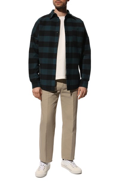 Хлопковая рубашка PALM ANGELS, арт. PMGA024C99FAB0015501, фото 2