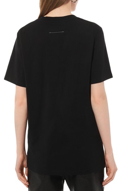 Хлопковая футболка MM6, арт. S52GC0277/S24312, фото 4