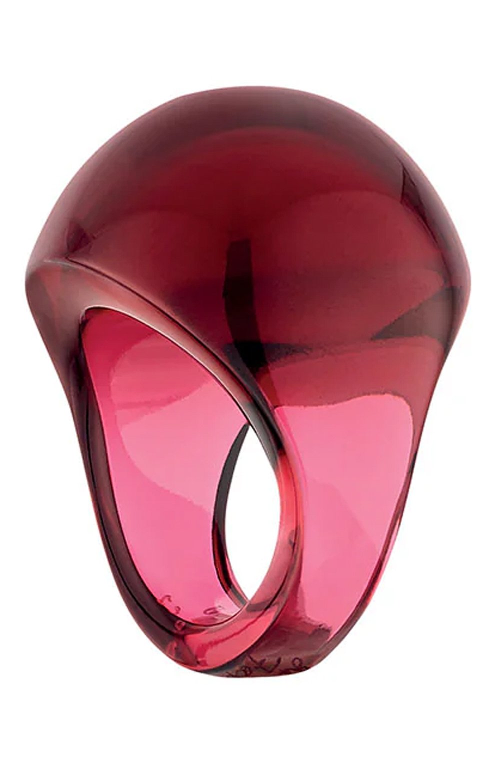 Кольцо cabochon LALIQUE бордового цвета по цене 24600 руб., арт. 6491100, фото 1 Кольцо cabochon LALIQUE, арт. 6491100, фото 1