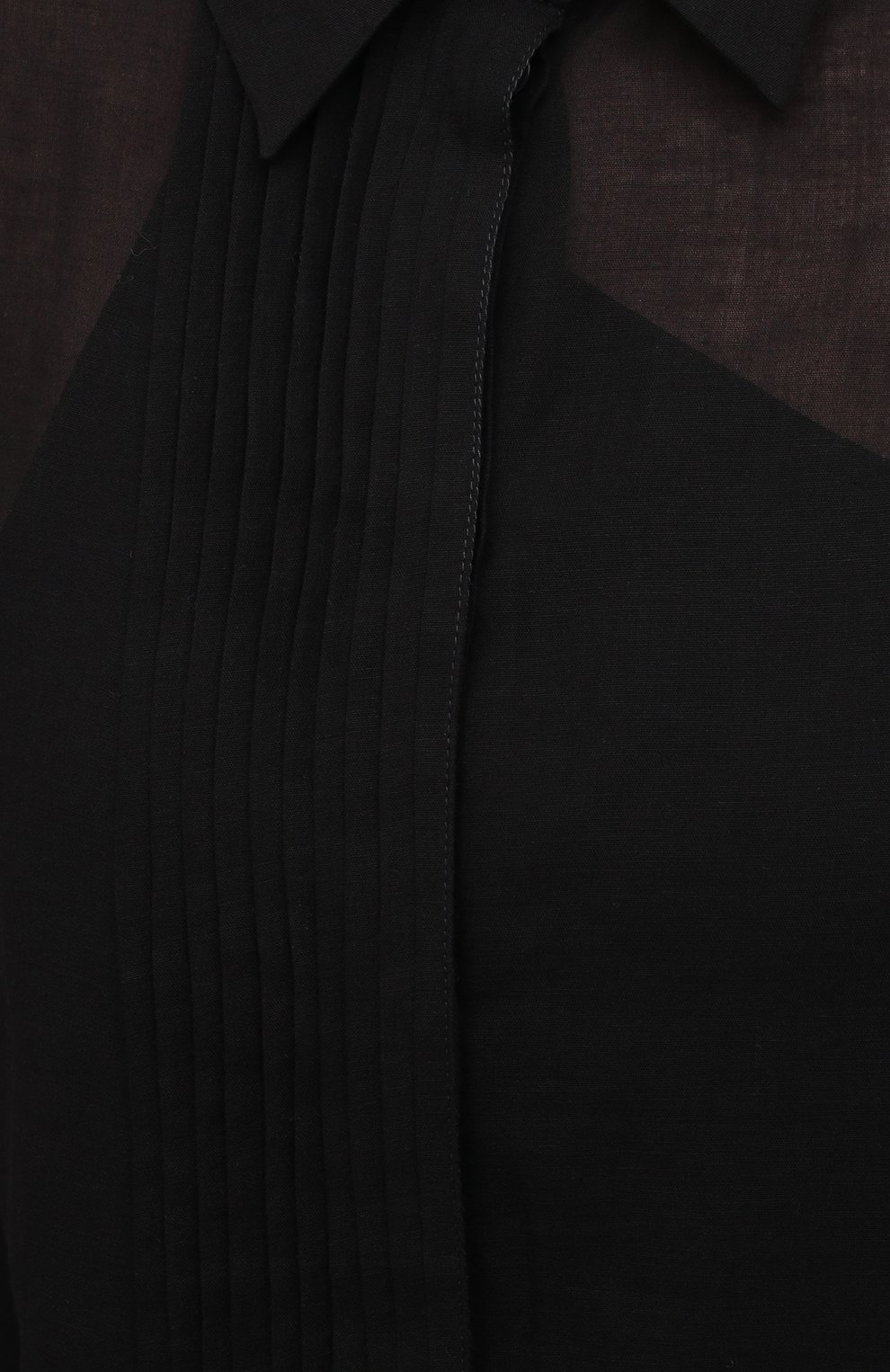 Блузка из хлопка и кашемира ANN DEMEULEMEESTER, арт. 2002-2010-P-121-099, фото 5