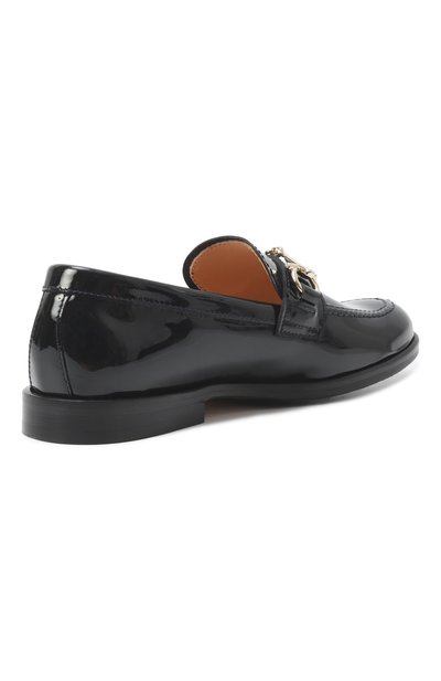 Кожаные лоферы RONDINELLA темно-синего цвета по цене 24150 руб., арт. 11758AB/CU0I0/31-33, фото 3 Кожаные лоферы RONDINELLA, арт. 11758AB/CU0I0/31-33, фото 3