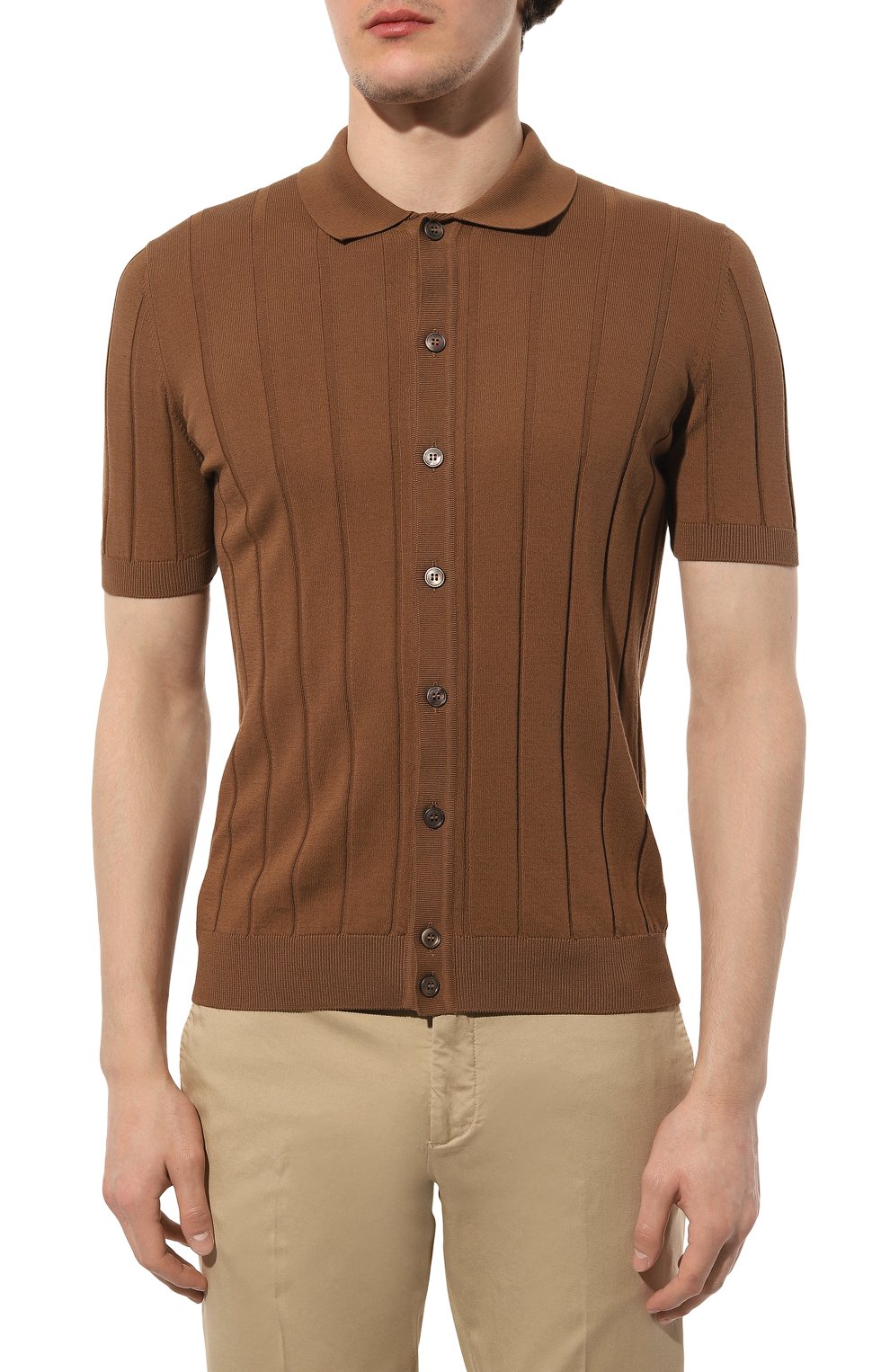 Хлопковая рубашка GRAN SASSO, арт. 57143/20634, фото 3