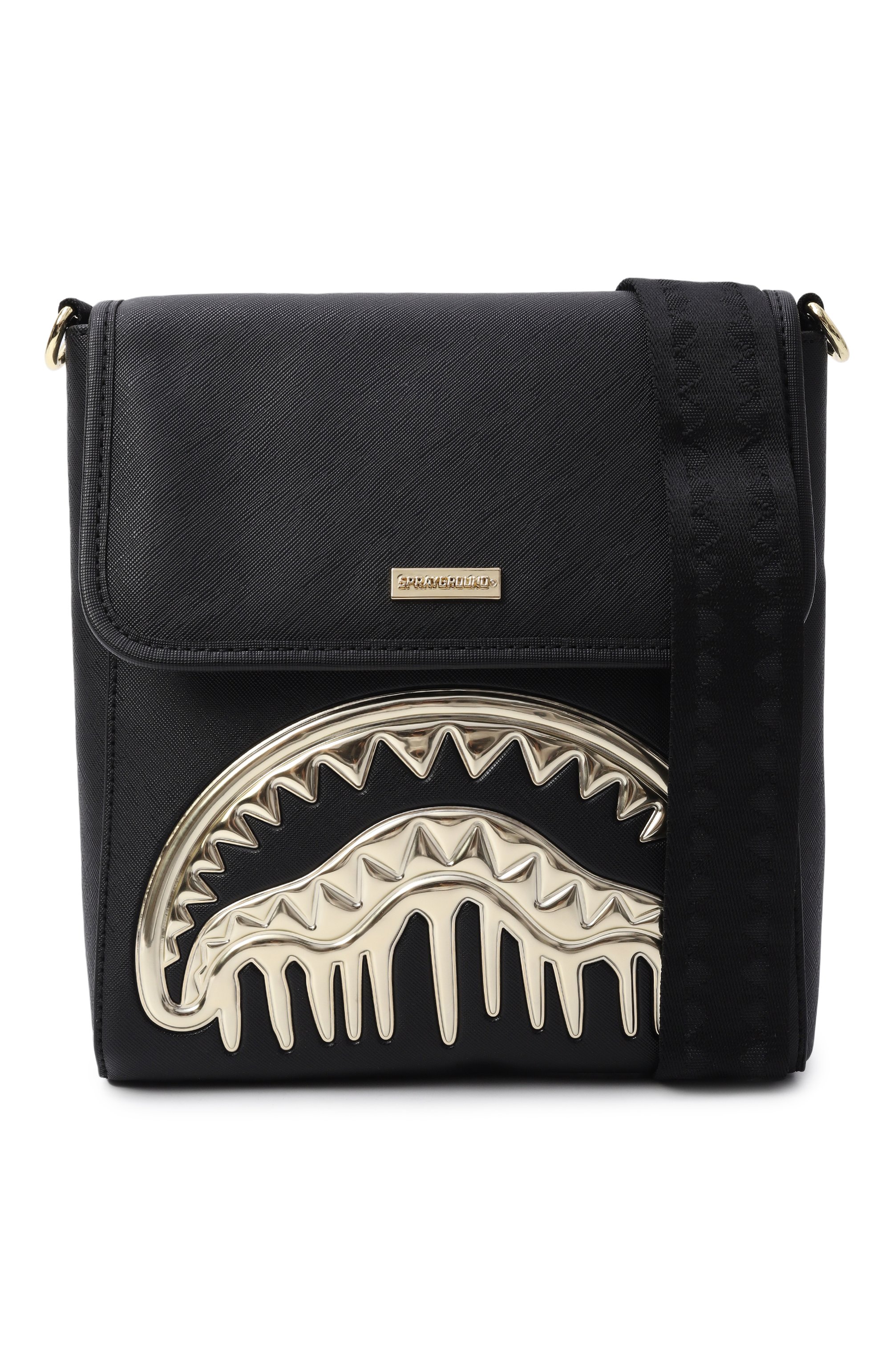 Сумка gold and dangerous SPRAYGROUND, арт. 910B8270NSZ/G0LD AND DANGER0US MESSENGER BAG, фото 4