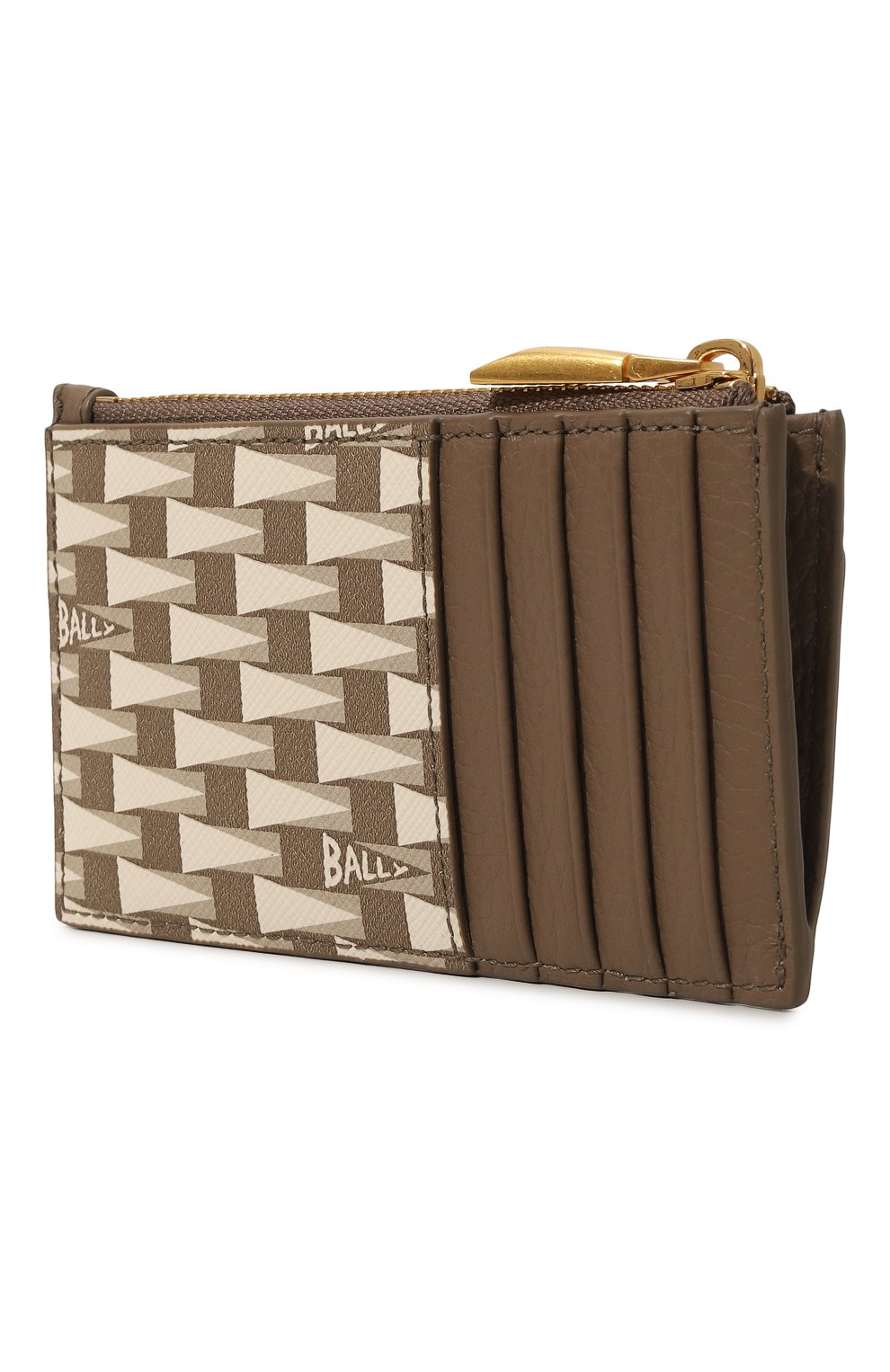 Футляр для кредитных карт BALLY коричневого цвета по цене 24100 руб., арт. WLB00W/TP046, фото 2 Футляр для кредитных карт BALLY, арт. WLB00W/TP046, фото 2