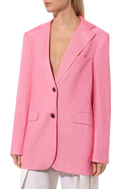 Жакет изо льна и вискозы LESYANEBO, арт. SS23/Н-468/MT, фото 3