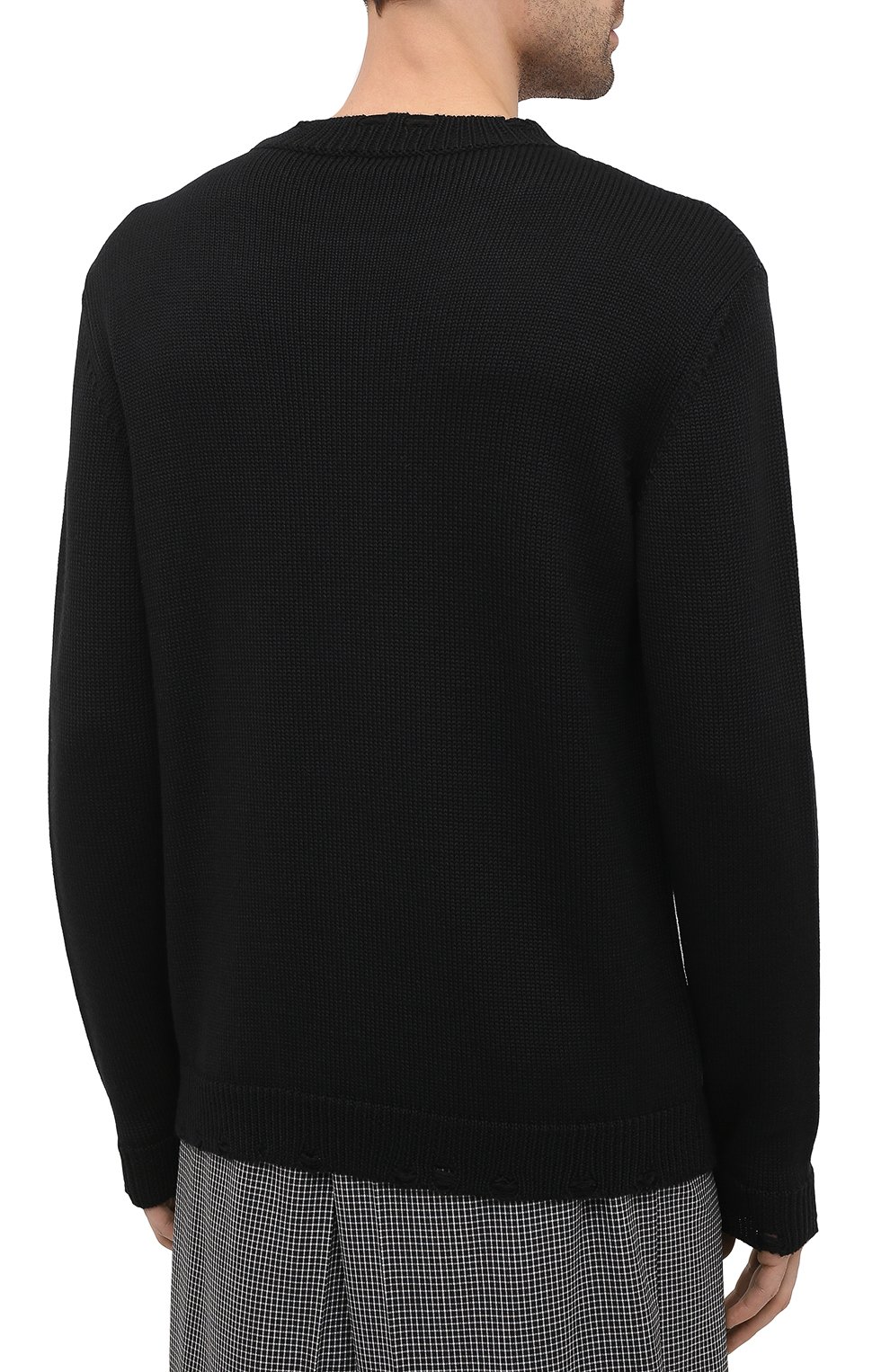 Свитер RH45 черного цвета по цене 28050 руб., арт. JK04-I, фото 4 Свитер RH45, арт. JK04-I, фото 4