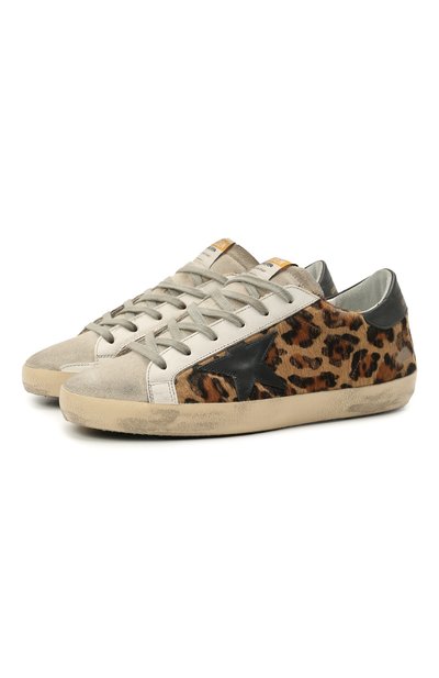 Комбинированные кеды superstar GOLDEN GOOSE DELUXE BRAND, арт. GWF00101.F000565, фото 1