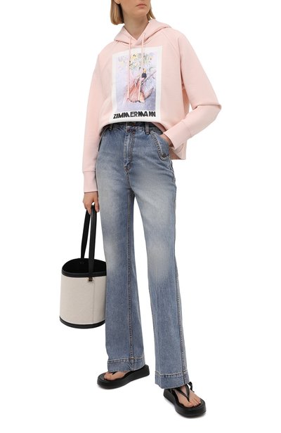 Хлопковое худи ZIMMERMANN, арт. 8231TB0T, фото 2