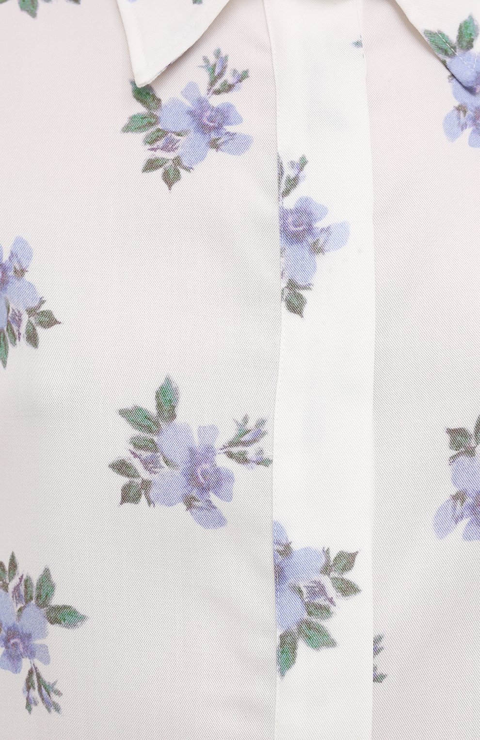 Рубашка ISABEL MARANT светло-голубого цвета по цене 47500 руб., арт. HT2051-21P020I/BEDRISSA, фото 5 Рубашка ISABEL MARANT, арт. HT2051-21P020I/BEDRISSA, фото 5