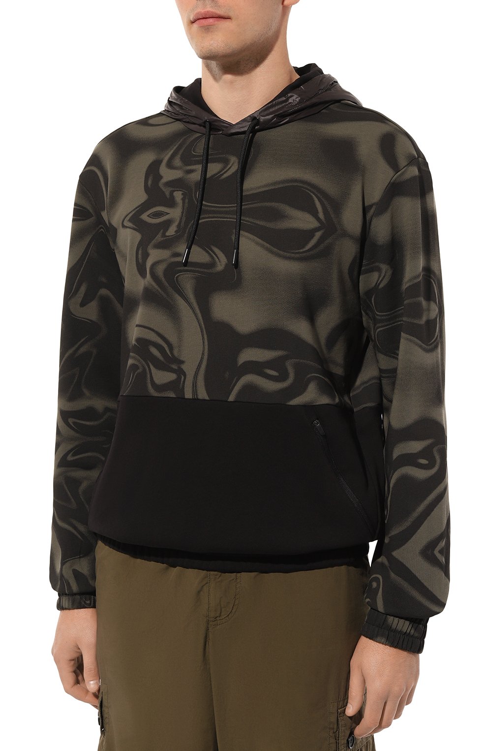 Хлопковое худи EA7, арт. 6DPM09/PJ0GZ, фото 3