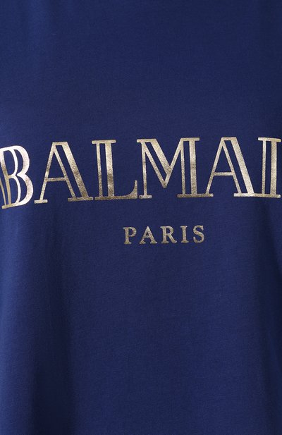 Хлопковая футболка BALMAIN, арт. RF11077/I042, фото 5