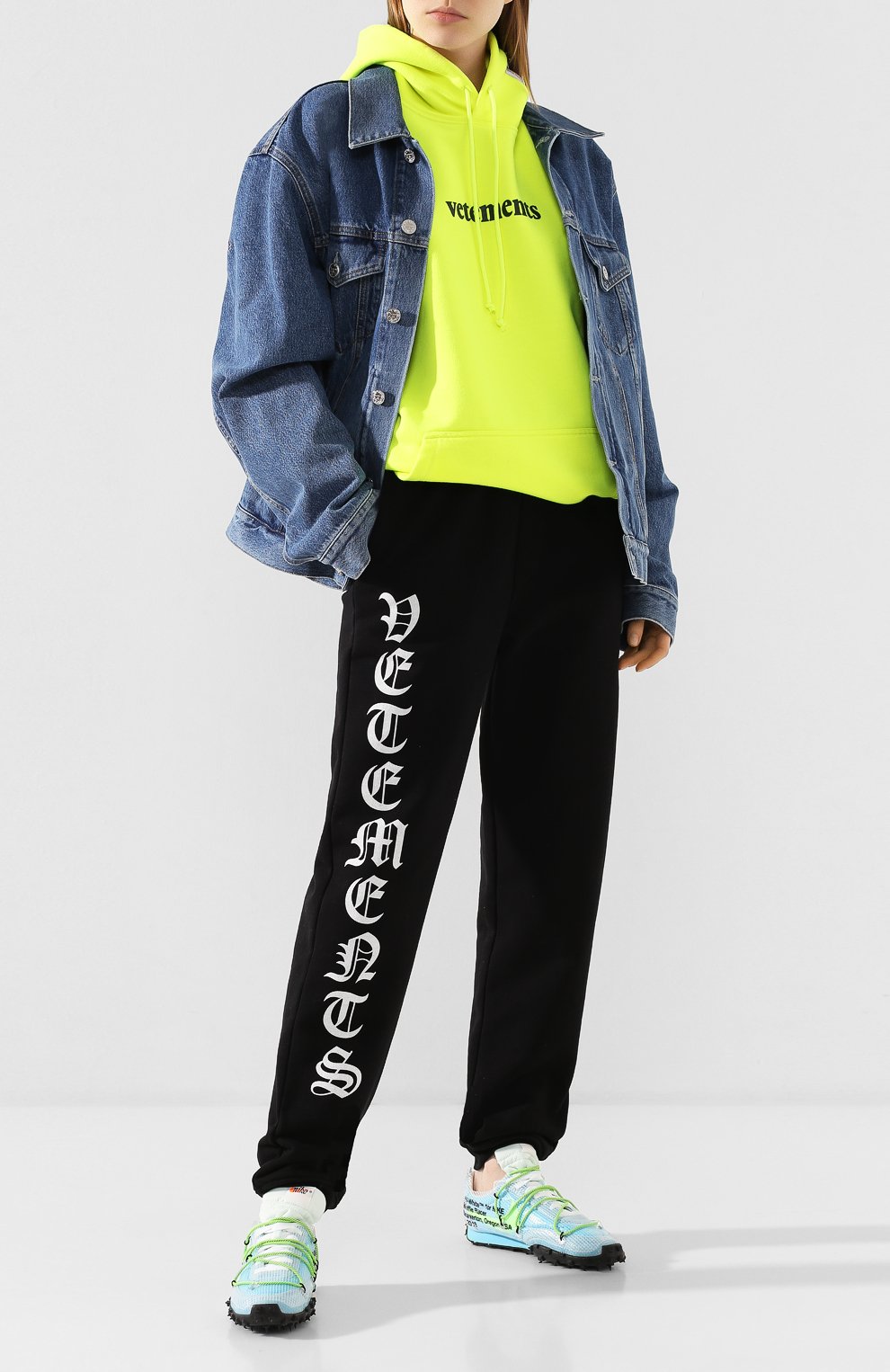 Кроссовки nike x off-white waffle racer OFF-WHITE, арт. 0WIA220G19FAB0014055, фото 2