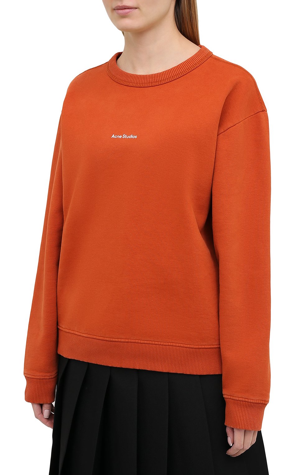 Хлопковый свитшот ACNE STUDIOS, арт. AI0067, фото 3