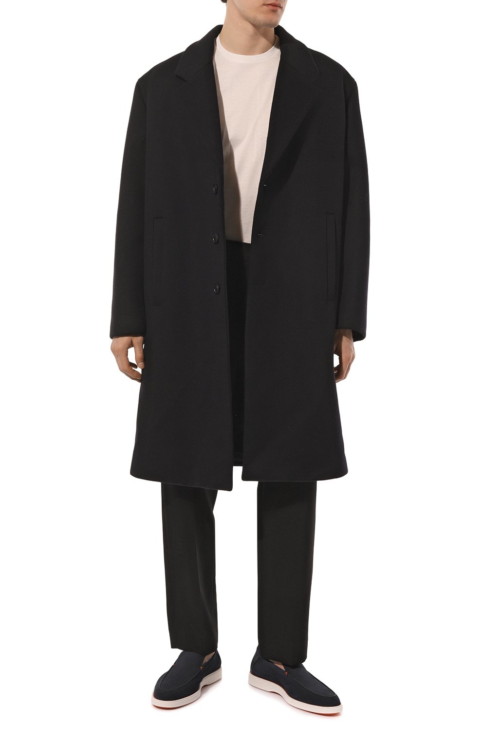 Замшевые лоферы SANTONI, арт. MGDG17824BARSSG0U60, фото 2