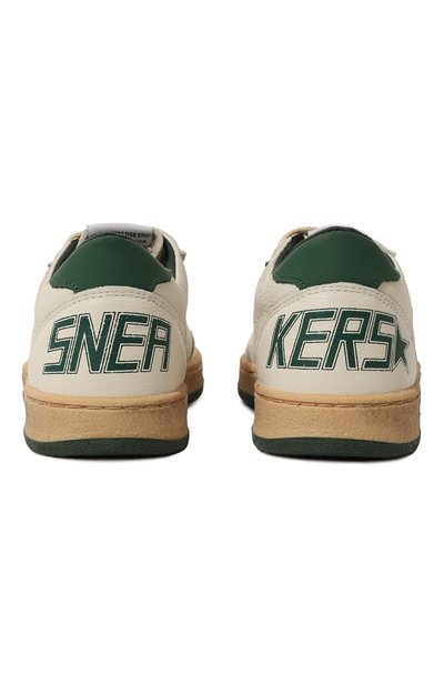 Кожаные кеды GOLDEN GOOSE DELUXE BRAND, арт. GJF00439.F004827, фото 5