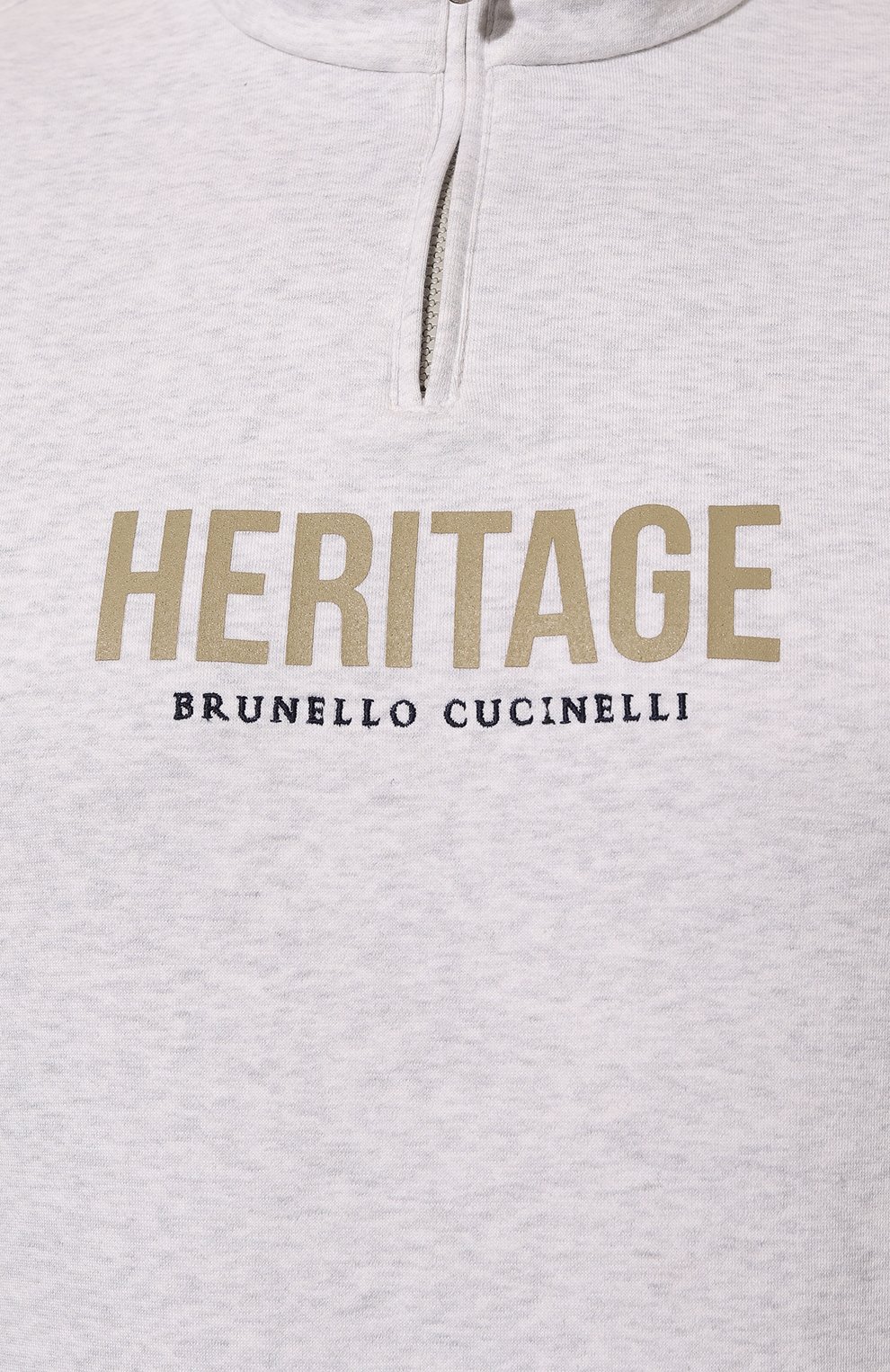 Хлопковый свитшот BRUNELLO CUCINELLI, арт. MW8369034G, фото 5