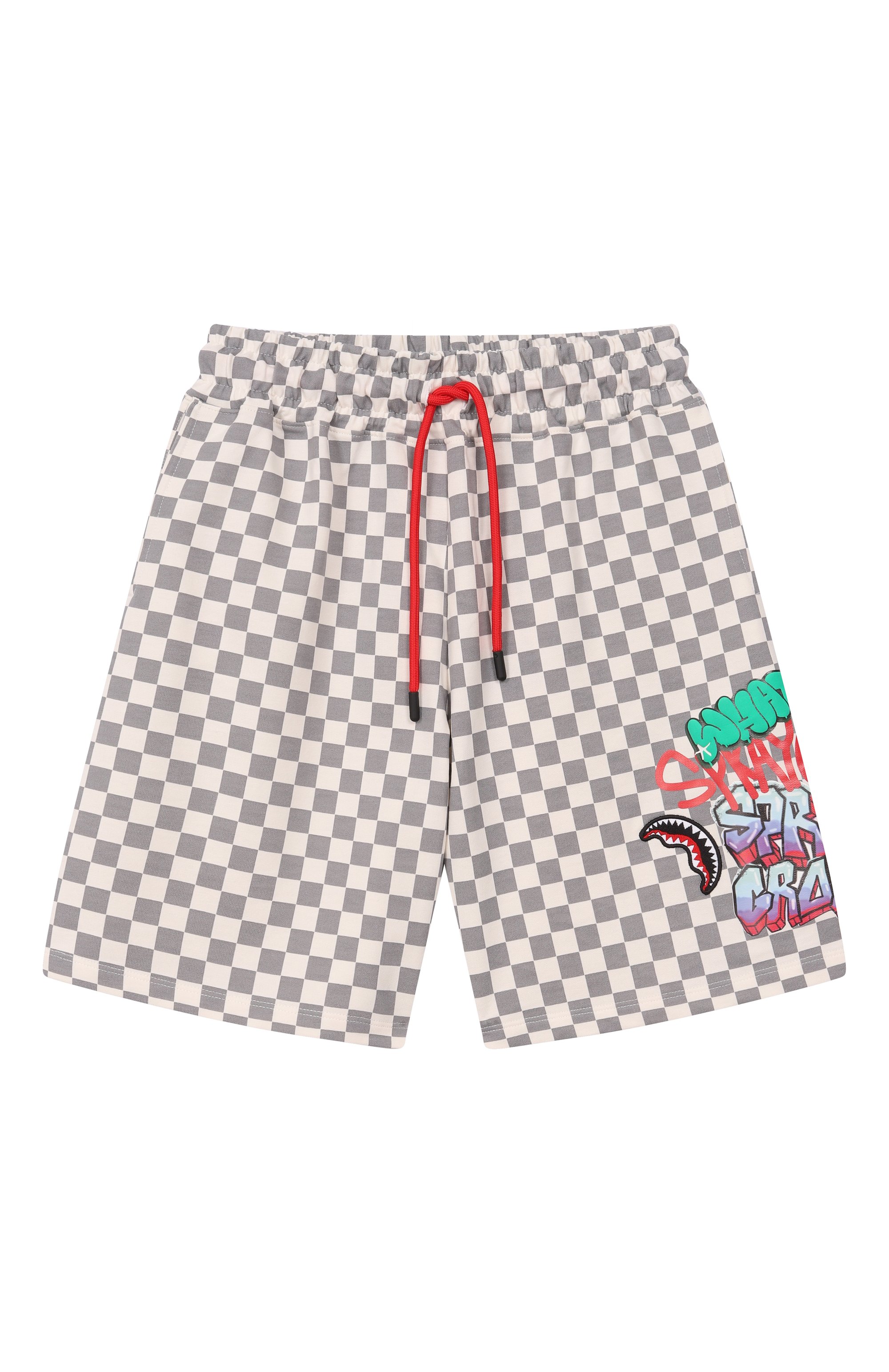 Хлопковые шорты SPRAYGROUND, арт. SPY1408E/SPRAYGR0UND WRITERS CHECKERED SH0RTS, фото 1