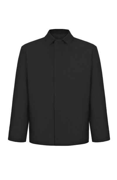 Мужская шерстяная куртка-рубашка KITON, арт. UGK138K0254L