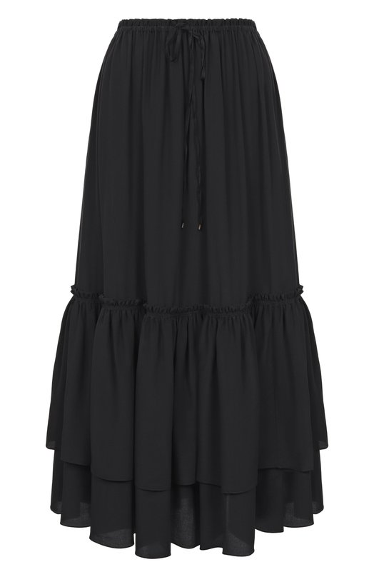 Шелковая юбка Chloé CH26UJU70005 Чёрный CH26UJU70005