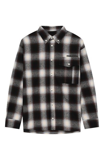 Хлопковая рубашка DSQUARED2, арт. DQ3075/D0AED