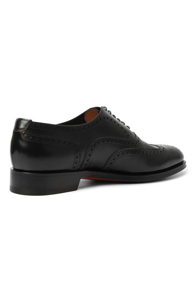 Кожаные оксфорды colin SANTONI, арт. MCCG17836PG4H0BR, фото 5