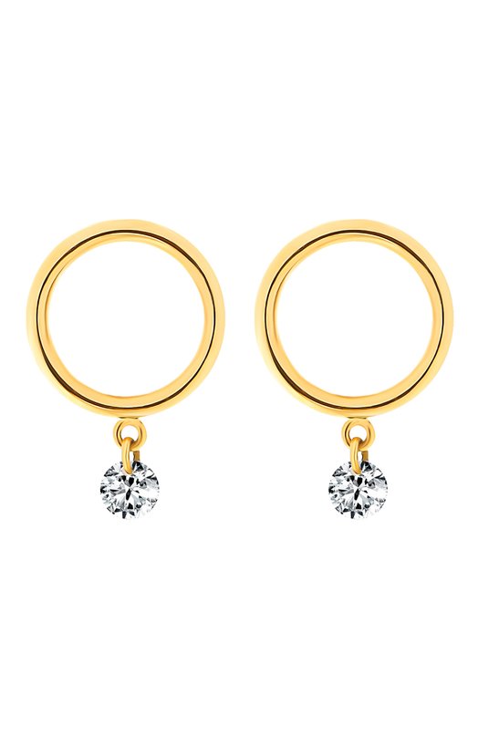Серьги Persee Paris E73021-YG Бесцветный E73021-YG