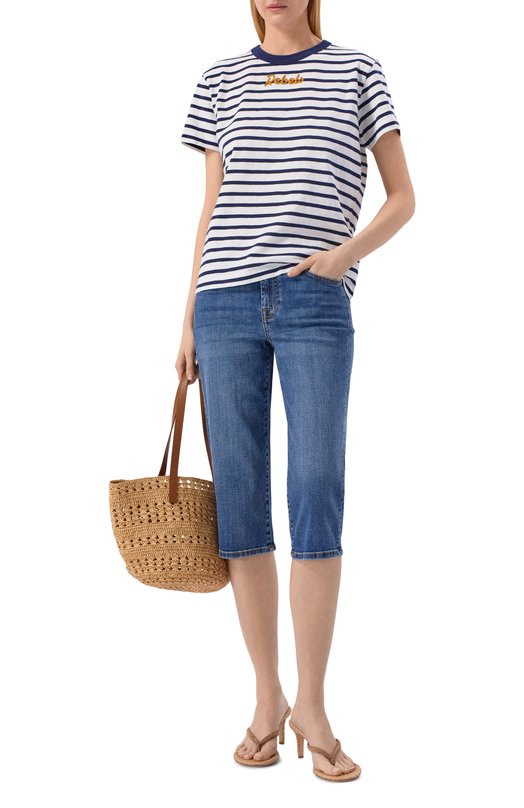 Джинсовые шорты 7 For All Mankind 7UK0044A-GHT Синий  7UK0044A-GHT Фото 2