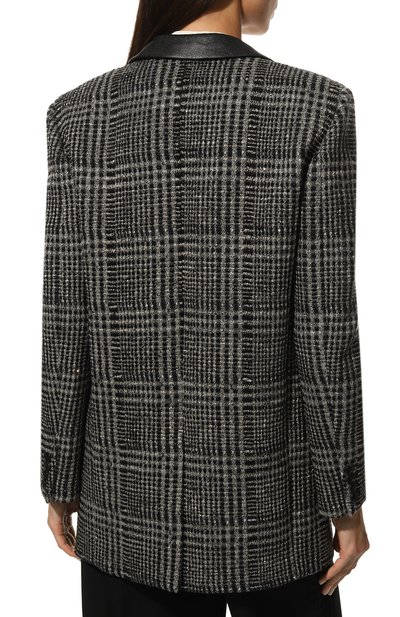 Шерстяной жакет SAINT LAURENT, арт. 534465/Y050R, фото 4