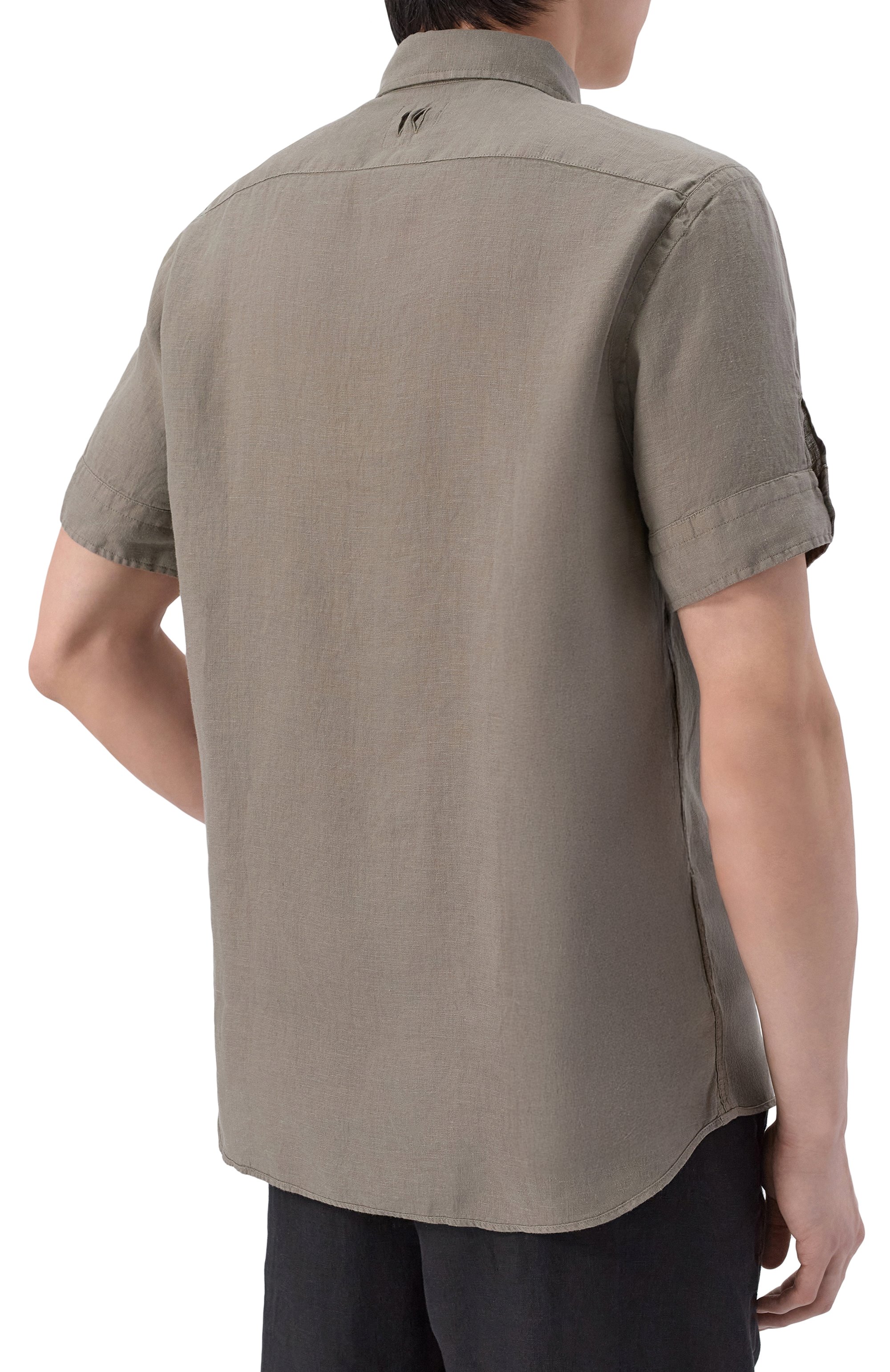 Льняная рубашка HANNES ROETHER, арт. VI29SITE-K.608, фото 4