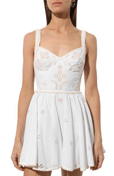 Платье из хлопка и льна CHARO RUIZ IBIZA, арт. 244613, фото 3