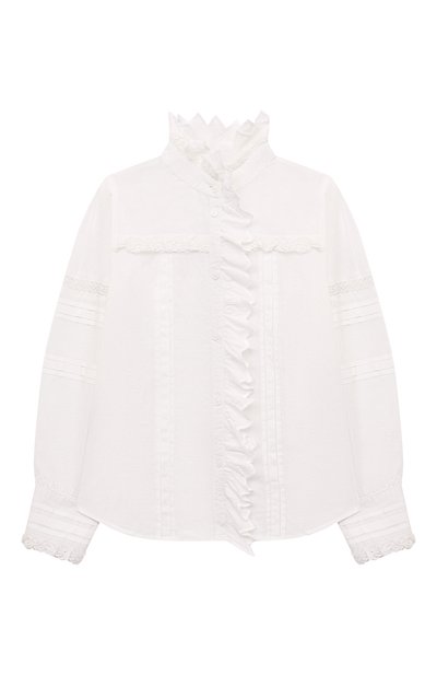 Хлопковая блузка ZADIG AND VOLTAIRE, арт. X60187