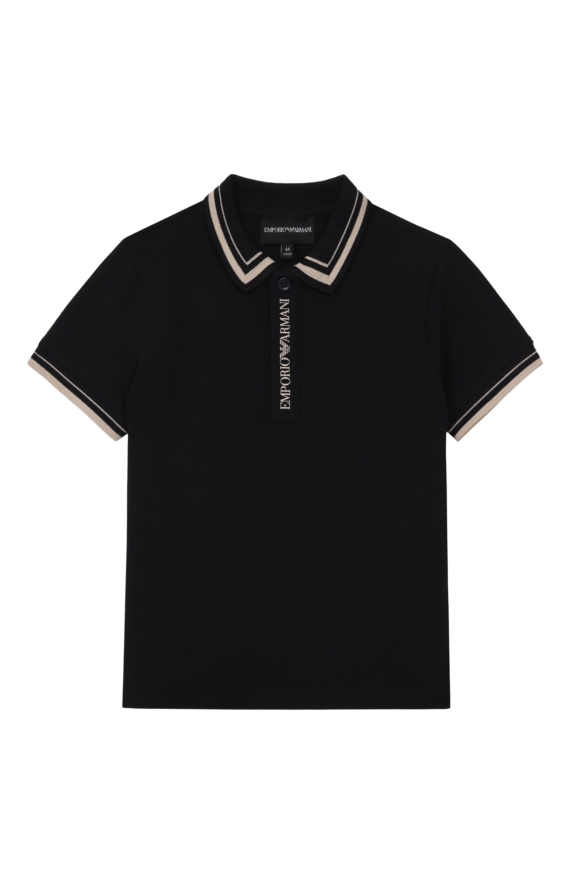 Хлопковое поло EMPORIO ARMANI, арт. EB000665/AF16641, фото 1