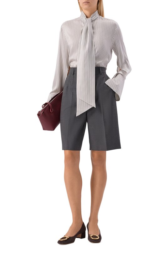 Замшевые туфли Mara 40 Ferragamo 01K665/786973 Коричневый  01K665/786973 Фото 3