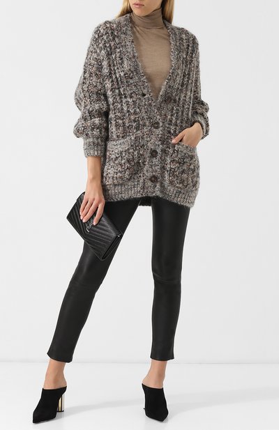 Вязаный кардиган с накладными карманами BRUNELLO CUCINELLI, арт. M4K336316, фото 2