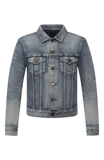 Мужская джинсовая куртка SAINT LAURENT, арт. 597085/Y502V